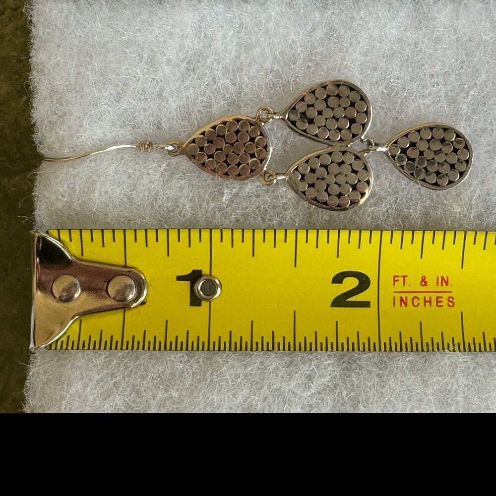 Sterling Silver Dangling Earrings - image 7